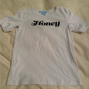 White Draper James Honey Tee